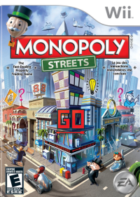 Monopoly Streets Wii US box art
